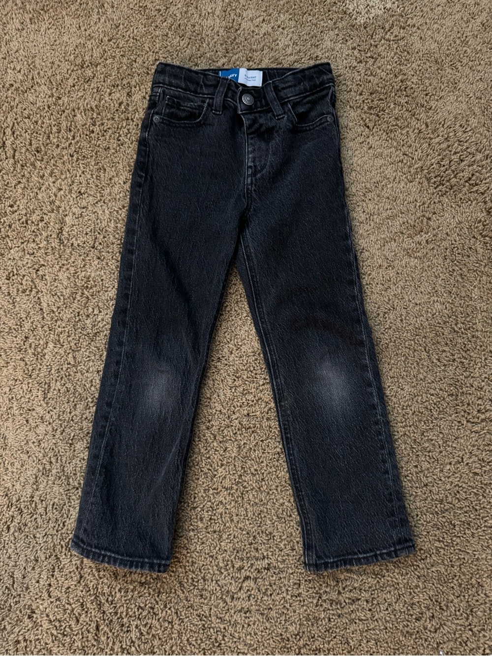Old Navy Classic Black Toddler Straight-Leg Jeans